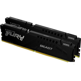 Оперативная память Kingston FURY Beast 2x64ГБ DDR5 5600МГц KF556C36BBEK2-128