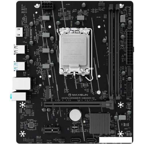 Материнская плата Maxsun Challenger H610M-H V1
