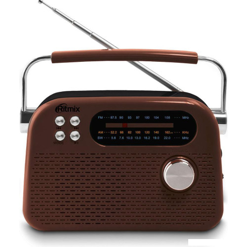 Радиоприемник Ritmix RPR-045 (коричневый)