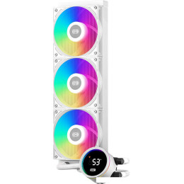 Система жидкостного охлаждения для процессора PCCooler DA360 Pro ARGB Digital (белый)
