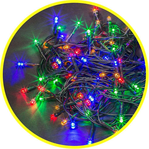 Новогодняя гирлянда Navigator NGF-S01-200RGBY-10-21.5m-230-C8-BL-IP44
