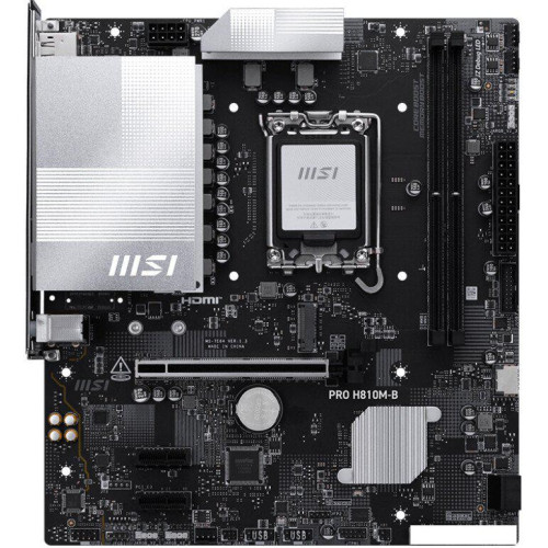 Материнская плата MSI Pro H810M-B