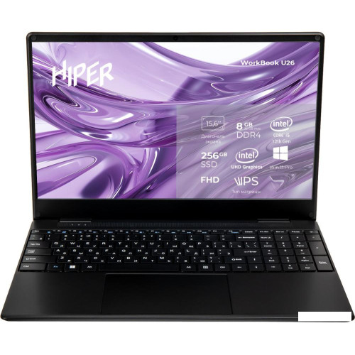 Ноутбук Hiper Workbook U26-15FII5124R8S2WPG
