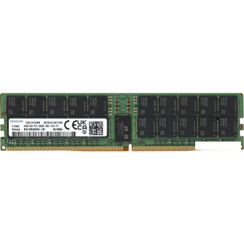 Оперативная память Samsung 64ГБ DDR5 5600 МГц M321R8GA0PB0-CWMJJ