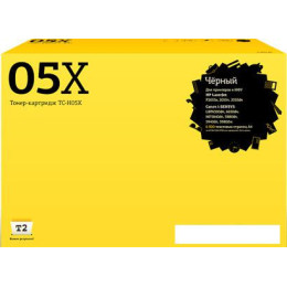 Тонер-картридж T2 TC-H05X (аналог HP 05Х (CE505X))