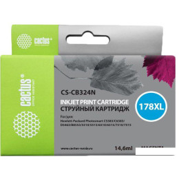 Картридж CACTUS CS-CB324N (аналог HP 178XL (CB324HE))