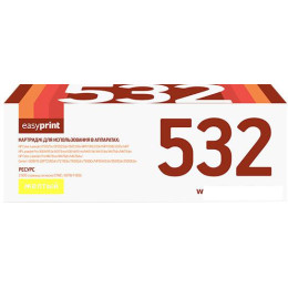 Тонер-картридж easyprint LH 532 U (аналог HP CC532A, CE412A, CF382A, Canon Cartrige 718Y)