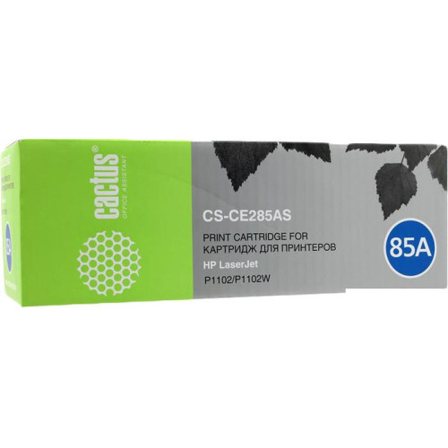 Тонер-картридж CACTUS CS-CE285AS (аналог HP 85A (CE285A))