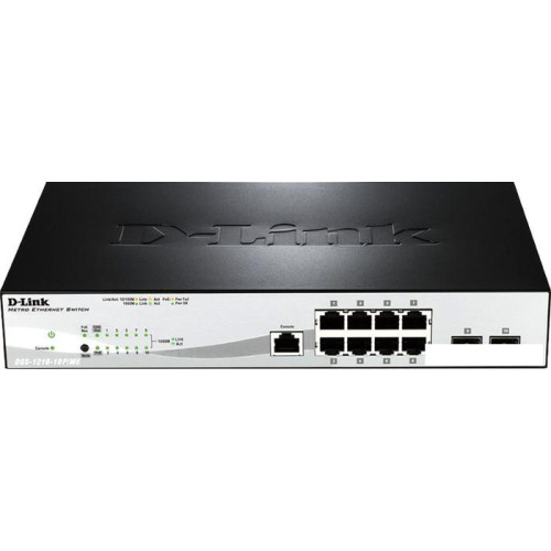 Коммутатор D-Link DGS-1210-10P/ME/A1A