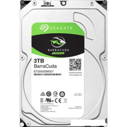 Жесткий диск Seagate BarraCuda 3TB ST3000DM007