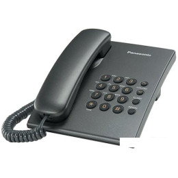 Проводной телефон Panasonic KX-TS2350RUT (титановый)