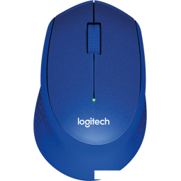 Мышь Logitech M330 Silent Plus (синий) [910-004910]