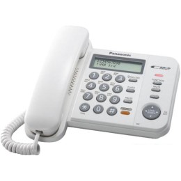 Проводной телефон Panasonic KX-TS2358RUW (белый)