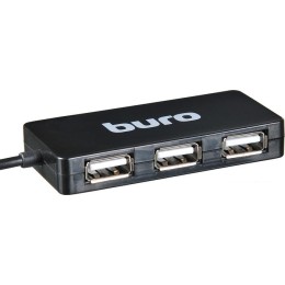 USB-хаб Buro BU-HUB4-U2.0-Slim