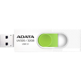 USB Flash A-Data UV320 32GB (белый/зеленый)