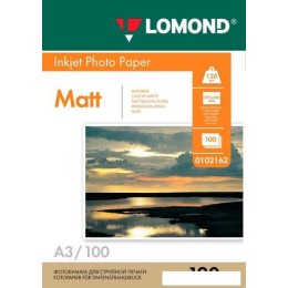 Фотобумага Lomond Матовая односторонняя A3 120 г/м2 100 листов [0102162]