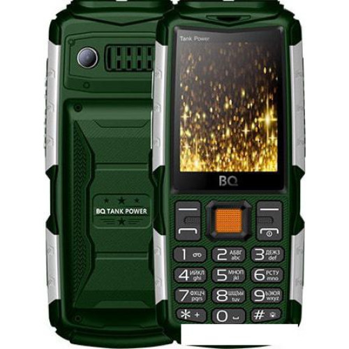 Мобильный телефон BQ-Mobile BQ-2430 Tank Power (зеленый)