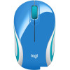 Мышь Logitech M187 (голубой)