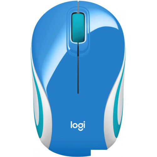 Мышь Logitech M187 (голубой)