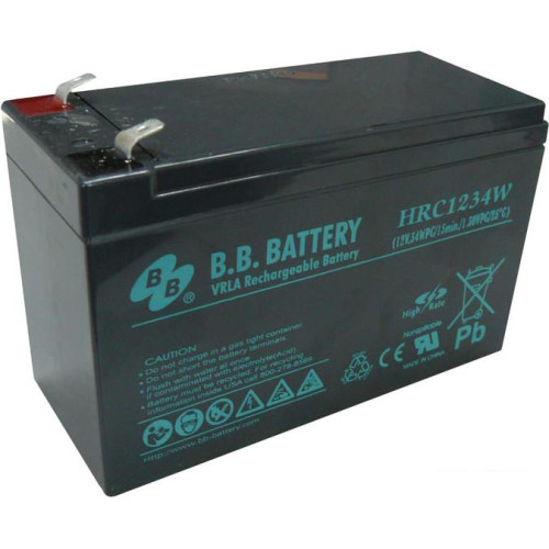 Аккумулятор для ИБП B.B. Battery HRC1234W (12В/9 А·ч)