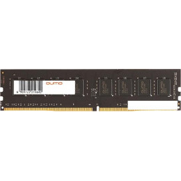 Оперативная память QUMO 8GB DDR4 PC4-19200 QUM4U-8G2400C16