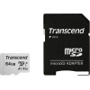 Карта памяти Transcend microSDXC 300S 64GB + адаптер