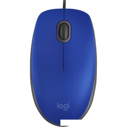 Мышь Logitech M110 Silent (синий)
