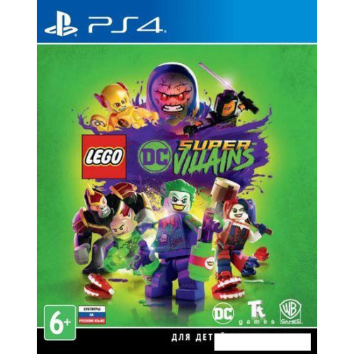 Игра LEGO Суперзлодеи DC для PlayStation 4