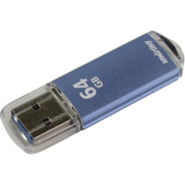 USB Flash Smart Buy V-Cut 64GB (синий)