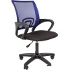Кресло CHAIRMAN 696 LT (черный/синий)