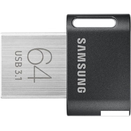 USB Flash Samsung FIT Plus 64GB (черный)