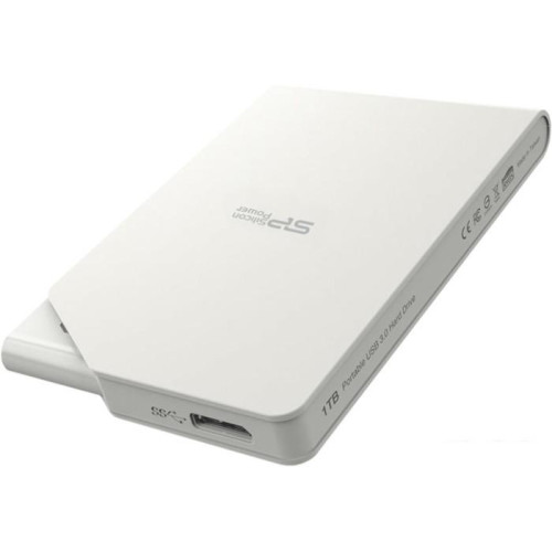 Внешний жесткий диск Silicon-Power Stream S03 1TB White (SP010TBPHDS03S3W)