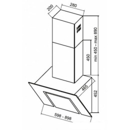 Кухонная вытяжка KUPPERSBERG F 660 W
