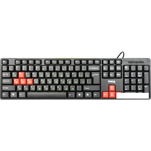Клавиатура Dialog KS-030U Black-Red