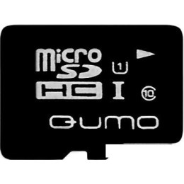 Карта памяти QUMO microSDHC (UHS-1) 16GB (QM16GMICSDHC10U1)