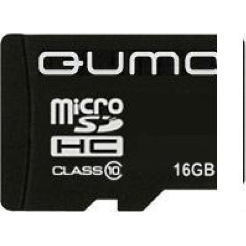 Карта памяти QUMO microSDHC (Class 10) 16GB (QM16GMICSDHC10)