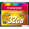 Карта памяти Transcend 1000x CompactFlash Ultimate 32GB (TS32GCF1000)