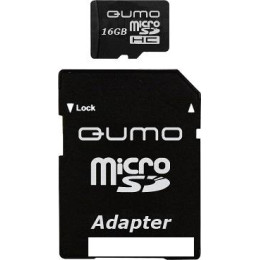 Карта памяти QUMO microSDHC (Class 4) 4GB (QM4GMICSDHC4)