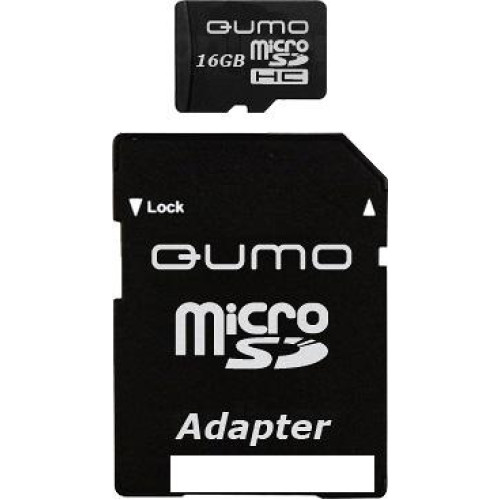 Карта памяти QUMO microSDHC (Class 4) 4GB (QM4GMICSDHC4)