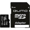 Карта памяти QUMO microSDXC UHS-1 64GB + адаптер (QM64GMICSDXC10U1)