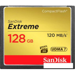 Карта памяти SanDisk Extreme CompactFlash 128GB [SDCFXSB-128G-G46]