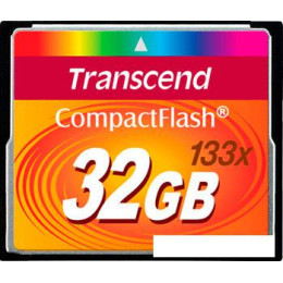 Карта памяти Transcend 133x CompactFlash 32 Гб (TS32GCF133)