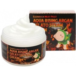Elizavecca Milky Piggy Aqua Rising Argan Gelato Steam Cream 100 г