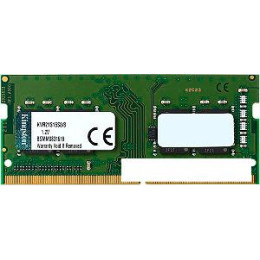 Оперативная память Kingston ValueRam 8GB DDR4 PC4-17000 SO-DIMM [KVR21S15S8/8]