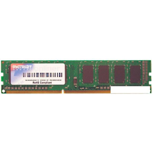 Оперативная память Patriot 4GB DDR3 PC3-10600 (PSD34G13332)