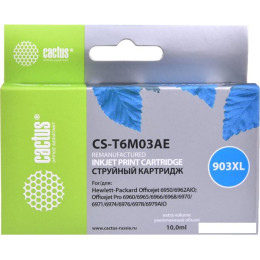 Картридж CACTUS CS-T6M03AE (аналог HP 903XL (T6M03AE))