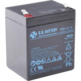 Аккумулятор для ИБП B.B. Battery HR5.8-12 (12В/5.3 А·ч)