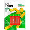 Аккумуляторы Mirex AAA 1000mAh 4 шт HR03-10-E4