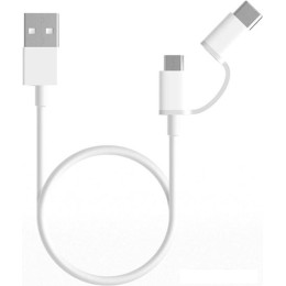 Кабель Xiaomi micro USB, USB Type-C - USB 1 м