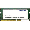 Оперативная память Patriot Signature Line 8GB DDR4 SODIMM PC4-21300 PSD48G266681S
